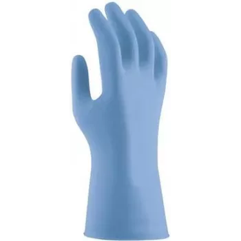 Uvex u-fit strong N2000 nitril engangshandsker, størrelse S, blå, pudderfri 6096207
