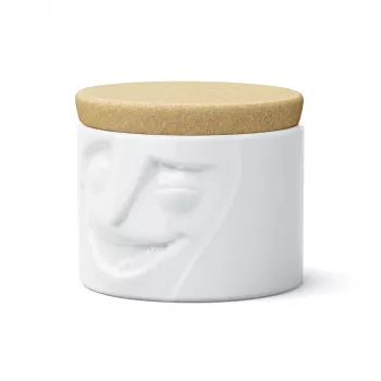 FIFTYEIGHT PRODUCTS BHS FIFTYEIGHT opbevaringsglas 900ml Cheerful White (T023101)