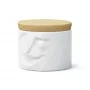 FIFTYEIGHT PRODUCTS BHS FIFTYEIGHT opbevaringsglas 900ml Cheerful White (T023101)