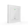 MDT BE-GTL1TW.B1 Glastaster II Light, 1-funktion, RGBW status-LED, temperatursensor, hvid