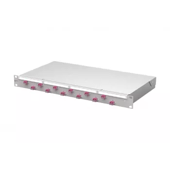 METZ CONNECT VIK 12xLC-D OM4 fiber-patchpanel 1U 24 fibre 1504507512-F