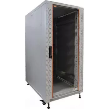 IT-BUDGET 19 inch server rack SRK - 27U - 600x1000 mm - glas-/ståldør - formonteret - lysegrå 99ITB19SRK27610GGNM