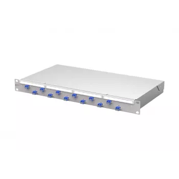METZ mecatech VIK 12xLC-D OS2 Fiberoptisk patchpanel 1504507412-F