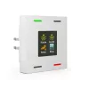 MDT BE-TAS63T4.01 KNX Smart 63 glas-trykkontakt 4-faset med farvedisplay og temperatursensor, studio hvid glans