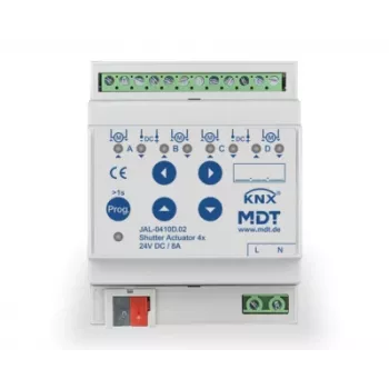 MDT JAL-0410D.02 persienneaktor 4-faset, 4TE, 24VDC, 8A