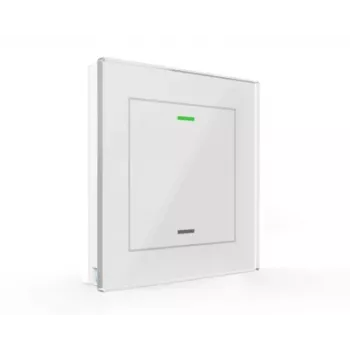 MDT BE-GTL1TW.01 glastaster II Light 1-kanal RGBW KNX glastaster, hvid