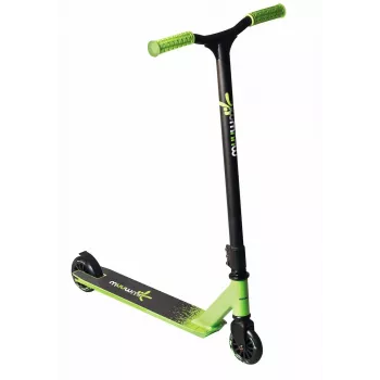 MUUWMI AU 399 stunt-scooter 100 mm sort/grøn