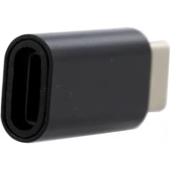 CYOO Lightning to USB-C Adapter – Black Converter for Charging and Data Sync (CY122090)