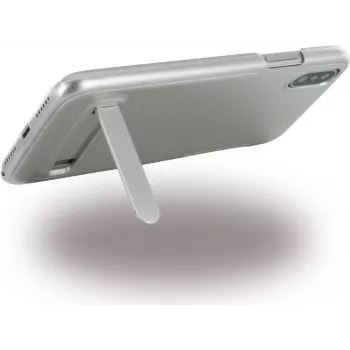 CYOO Brushed Stand Case for Apple iPhone X / XS - Silver