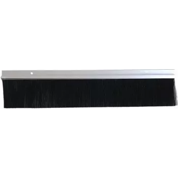 IT-BUDGET 19 inch kabelindføring børsteliste 1U sort RAL 9005 90ITB19WSKEB