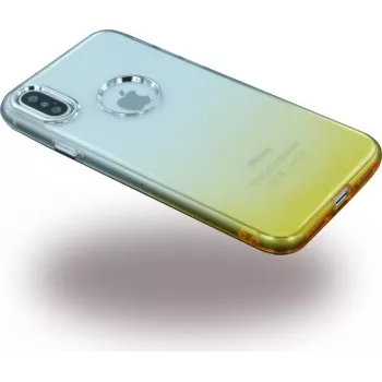 CYOO Ruber soft silikonecover til Apple iPhone X – guld