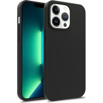 CYOO Premium Liquid Silicone-cover til Apple iPhone 14 Pro Max - sort CY122778