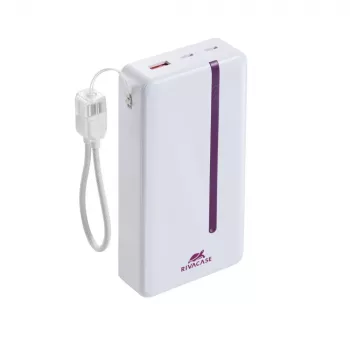 Rivacase VA2312 powerbank 20000 mAh 22,5W hvid