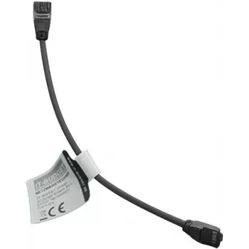 IT-BUDGET Cat.8.1 slim patchkabel, S/FTP, 40 Gbps, 2000 MHz, sort, 0,15 m 90ITBSLIM81PK015S