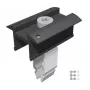 Schletter Rapid16 jordingsklemme til PV-moduler 30-40 mm, sort eloxeret aluminium (131121-901)