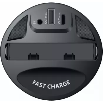 CYOO Cup Wireless Charger 15W Qi Auto-ladestation sort CY122326