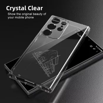 Cyoo Crystal Clear cover til Samsung Galaxy S25 Ultra CY123983