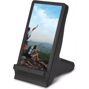 CYOO 2-in-1 Photo Frame and Qi Wireless Charger - White