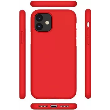 CYOO Premium flydende silikonecover til Apple iPhone 12 Pro 6,1 inch – rød (CY121877)