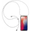 CYOO Halskæde-etui med snor til iPhone 12/12 Pro 6,1 inch – hvid silikone CY122106