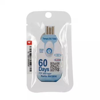 TFA Dostmann TempLOG engangs-temperaturdatalogger -30 til +60 °C, USB, IP67, 16 000 målinger 31.1062.02
