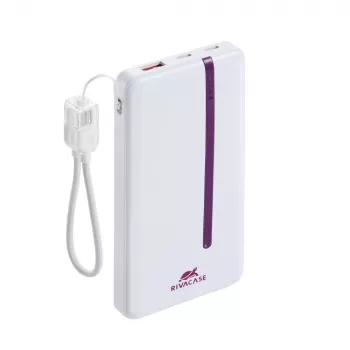 Rivacase VA2311 10000 mAh 22,5 W powerbank hvid