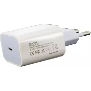CYOO PD01 20W USB-C Power Delivery vægoplader - hvid CY121761
