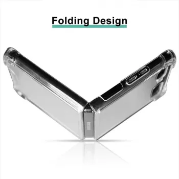 CYOO TPU Silikone cover til Samsung Galaxy Z Flip - Transparent (CY122089)