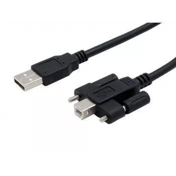 EXSYS EX-K1545V USB 2.0 kabel A han til B han 5m sort