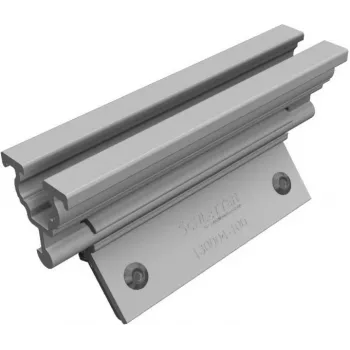 Schletter Solar ClampFit 130004-200 universel modulklamme til indrammede PV-moduler (30-50 mm), sort eloxeret aluminium