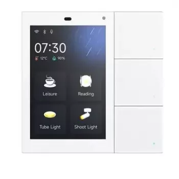GVS touchpanel S3 KNX rumcontroller med intercom og app server, hvid 503051170