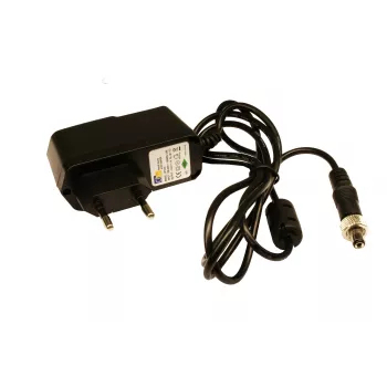 EXSYS 12V/1A AC/DC-strømforsyning med skruelås 5,5mm DC-stik (EX-6999)