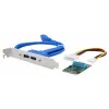 EXSYS EX-48010-3 Mini PCIe USB 3.2 Gen 1-kort med 2 tilslutninger (NEC)