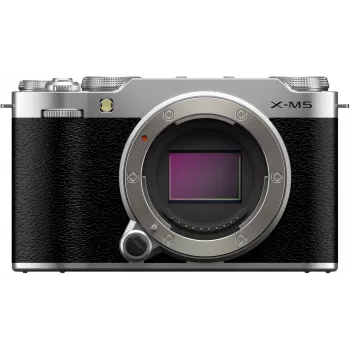Fujifilm X-M5 spejlløst kamera hus, sølv