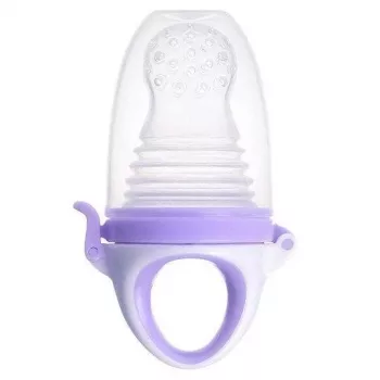 Kidsme Food Feeder Plus babyfodringsapparat fra 6 måneder, lavendel