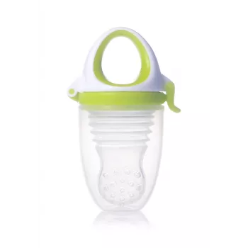 Kidsme Food Feeder Plus babymadfodringsapparat fra 6 måneder, lime
