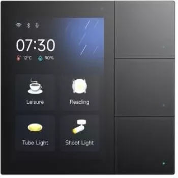 GVS touchpanel S3 10,1 inch KNX-touchpanel med samtaleanlæg og app-server, sort 503051163