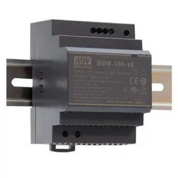 MEAN WELL HDR-100-48N DIN-skinne strømforsyning 48V 100W