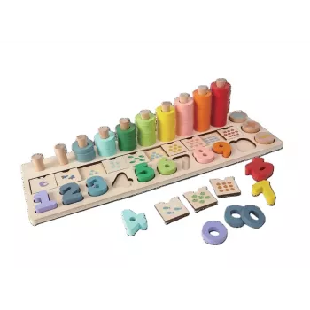 Gerardo's Toys GT61203 Trædyr snørelegetøj til børn fra 3 år