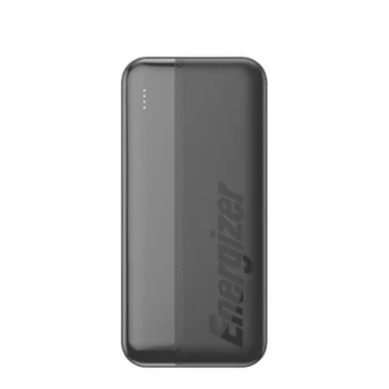 Energizer Max Power powerbank 10000 mAh LiPo USB-A, USB-C sort statusindikator (UE10050CC)
