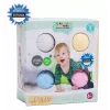 Gerardo's Toys GT7710 baby-massage- og sensorikboldsæt, 4 stk., forskellige teksturer og farver, fra 6 måneder