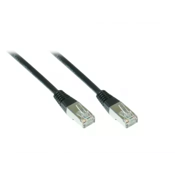 EXSYS Cat 5e FTP patchkabel 1,5m sort EX-K6170-1.5