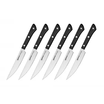 SAMURA 6-delt steakknivsæt