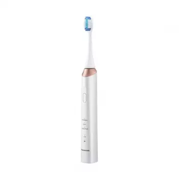 Panasonic DentaCare EWDC12W503 sonisk elektrisk tandbørste, 31 000 vibrationer/min, 2 tilstande, tryksensor, hvid