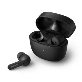 PHILIPS TAT2206BK/00 True Wireless in-ear-hovedtelefoner med opladningsetui, sort