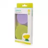 KIDSME Stay-in-Place sugeunderlag til skåle, flasker og kopper, 2-pak, lime & lavendel