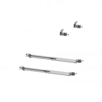 EcoFlow justerbar facadeholder til stive solpaneler (hvid) EFA-BKWBRACKETADJ-W-EU