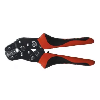 C.K Tools T3692A ratchet-crimptang til endemuffer 0,14-2,5 mm² (AWG 26-14)