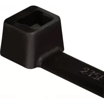 HellermannTyton T40R PA66W sort kabelbinder 175 x 4 mm, 100-pak 111-01625