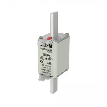 Eaton 100NHG02B NH-sikring D02 100 A 500 V gG med mekanisk indikator, 3-pak